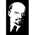 Lenin porträtt vektorgrafik