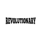 '' Revolutionerande '' uttalande