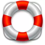 vector image of lifesaver