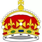 Heraldic crown color graphics