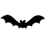 Bat vektor silhuett