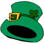 Зеленая шляпа векторное изображение