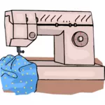 Dibujo vectorial de la máquina de coser
