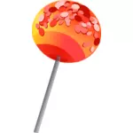 Clip-art vector de doces coloridos
