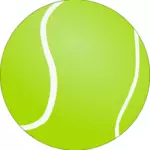 Vector graphics of tennis ball