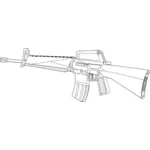 M16 пистолет