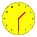 Disegno vettoriale di orologio analogico