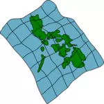 Filippiinien kartta