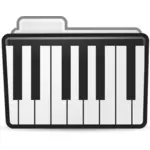 Tastatur-Symbol-Vektor-Bild