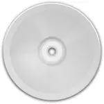Simbolo di CD con immagine di vettore di riflessione