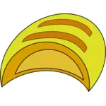 Vector image of loaf of bread