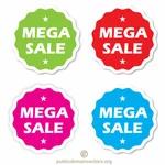 Mega verkoop stickers