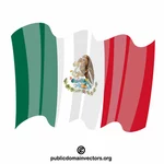Mexická národní vlajka
