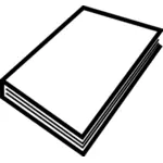 Simple book vector drawing