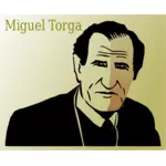 Vektorové kreslení plakátu Miguel Torga