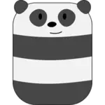 मुस्कुराते हुए पांडा