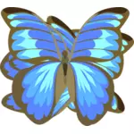 Farfalla blu di disegno