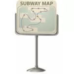 Peta kereta bawah tanah