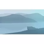 Lago nebbioso