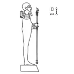 رسم متجه Ptah