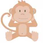 קוף מצוייר