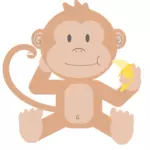 猿とバナナ