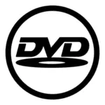 Icono de vector de DVD