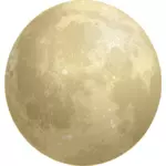 Disegno vettoriale di luna piena