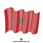 Marockos nationella flagga
