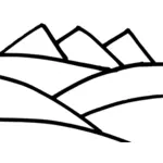 Montanhas de estrutura de tópicos