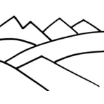 الخطوط العريضة للجبال