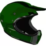 Motocykl závodní helma Vektor Klipart