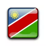 Vettore di bandiera della Namibia