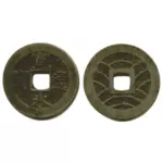 Japoński monet obrazu