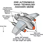 Drone de nano Assassin