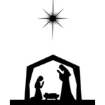 Nativity silhouet