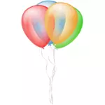 Image vectorielle de ballons