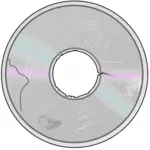 CD danificado