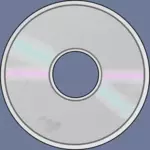 Kompaktní disk s grafikou poškození povrchu