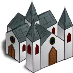 Domkyrkan vektorbild