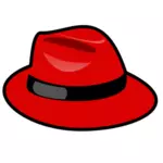 ソフト帽の帽子ベクトル画像