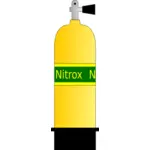 Nitrox scuba tank