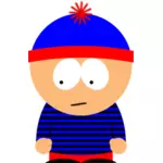 Cartmen-hahmo South Parkin vektorikuvasta