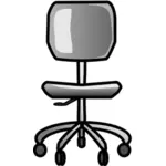 Birou scaun vectorul illusttaion