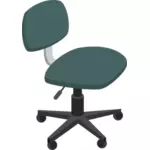 Kancelářská židle v zeleném