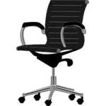 Escala de cinza de cadeira de escritório