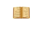 Eski Hebrwe kitap vektör çizim