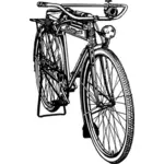 Bicicleta de estilo antiguo