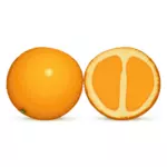 البرتقال ونصف