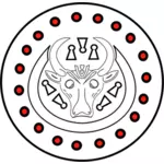 Radimichian символ векторное изображение